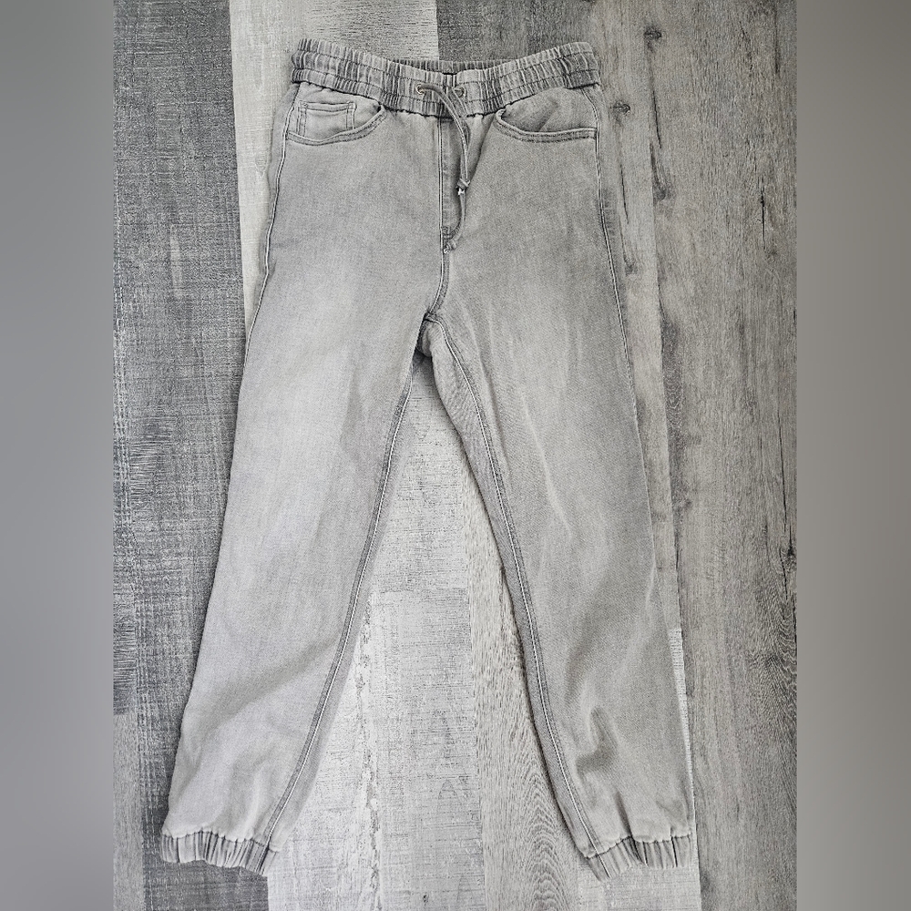 Women express denim joggers